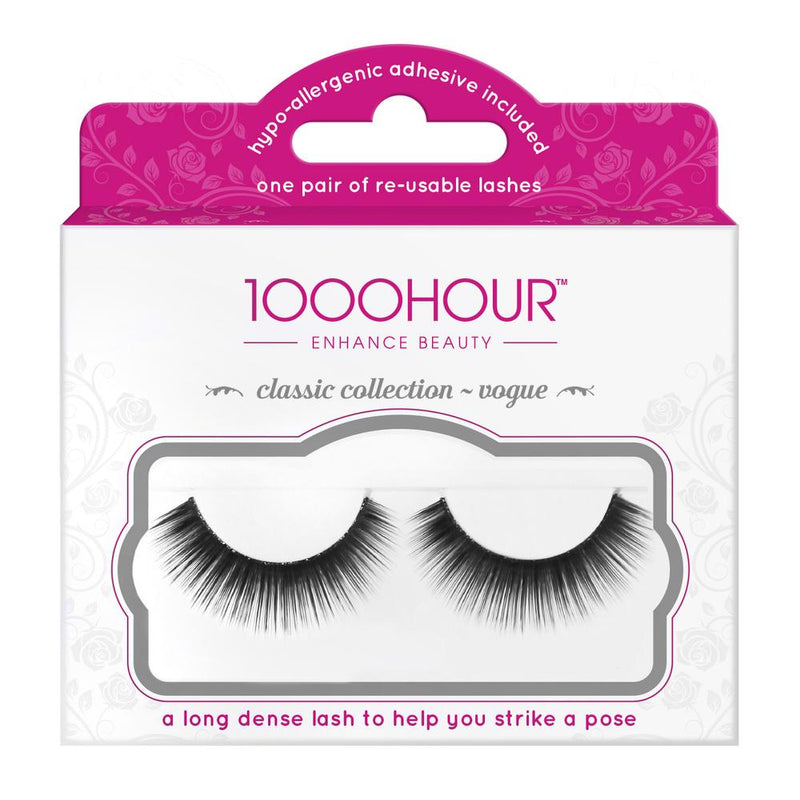 1000 Hour Classic Collection - Vogue Re-Useable Lashes 1 Pair #515
