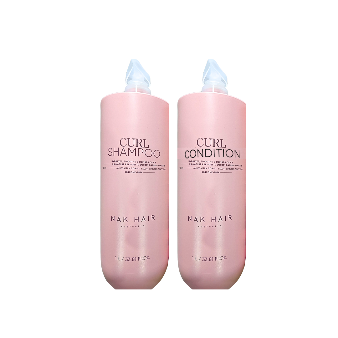 NAK Signature Curl Shampoo and Condition 1L Duo