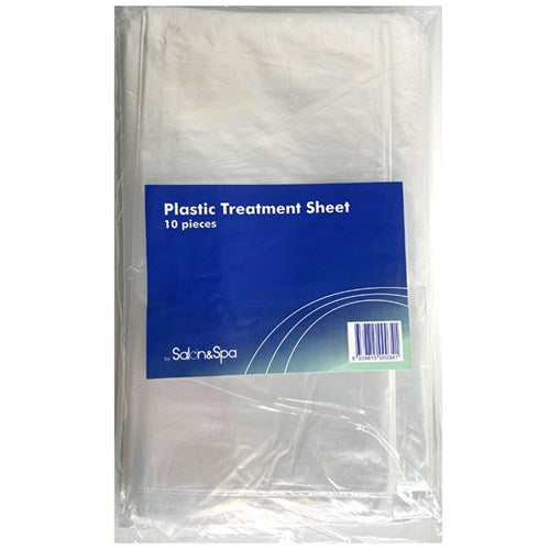 Salon & Spa Premium Plastic Treatment Sheet 10pk
