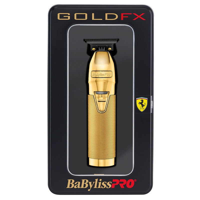 BaByliss PRO GoldFX Skeleton Metal Lithium Hair Trimmer - FX787G