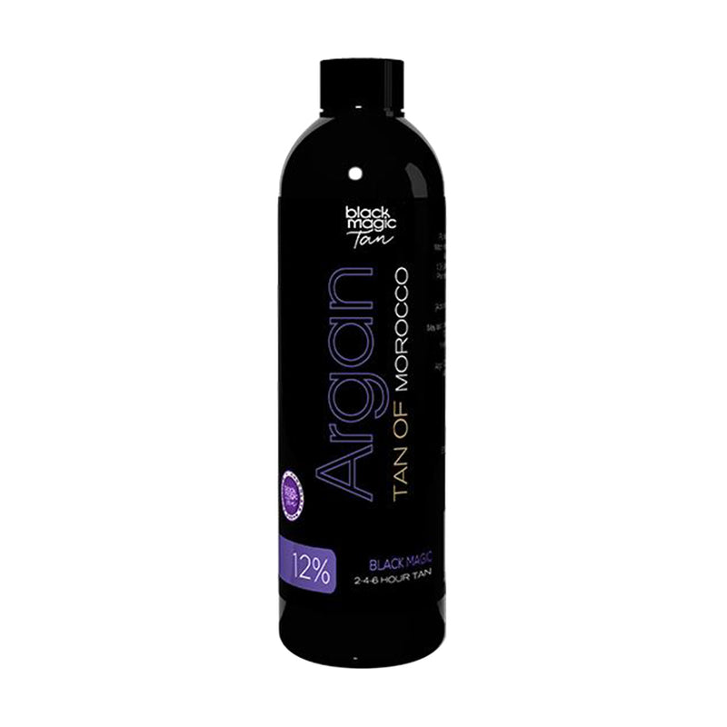 Black Magic Tan Argan Violet Base 12% 2hr Rapid 125ml