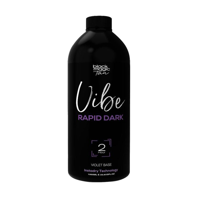 Black Magic Tan Vibe Rapid Dark 2h Violet Base 1L