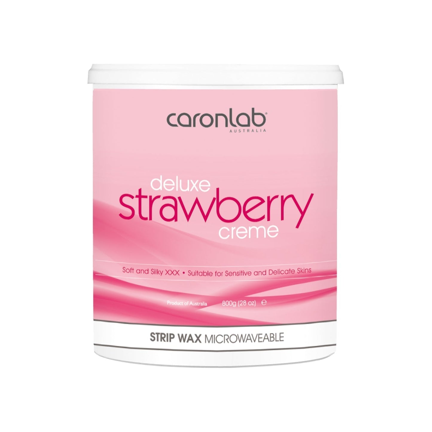 Caronlab Strip Wax Strawberry Microwave 800g