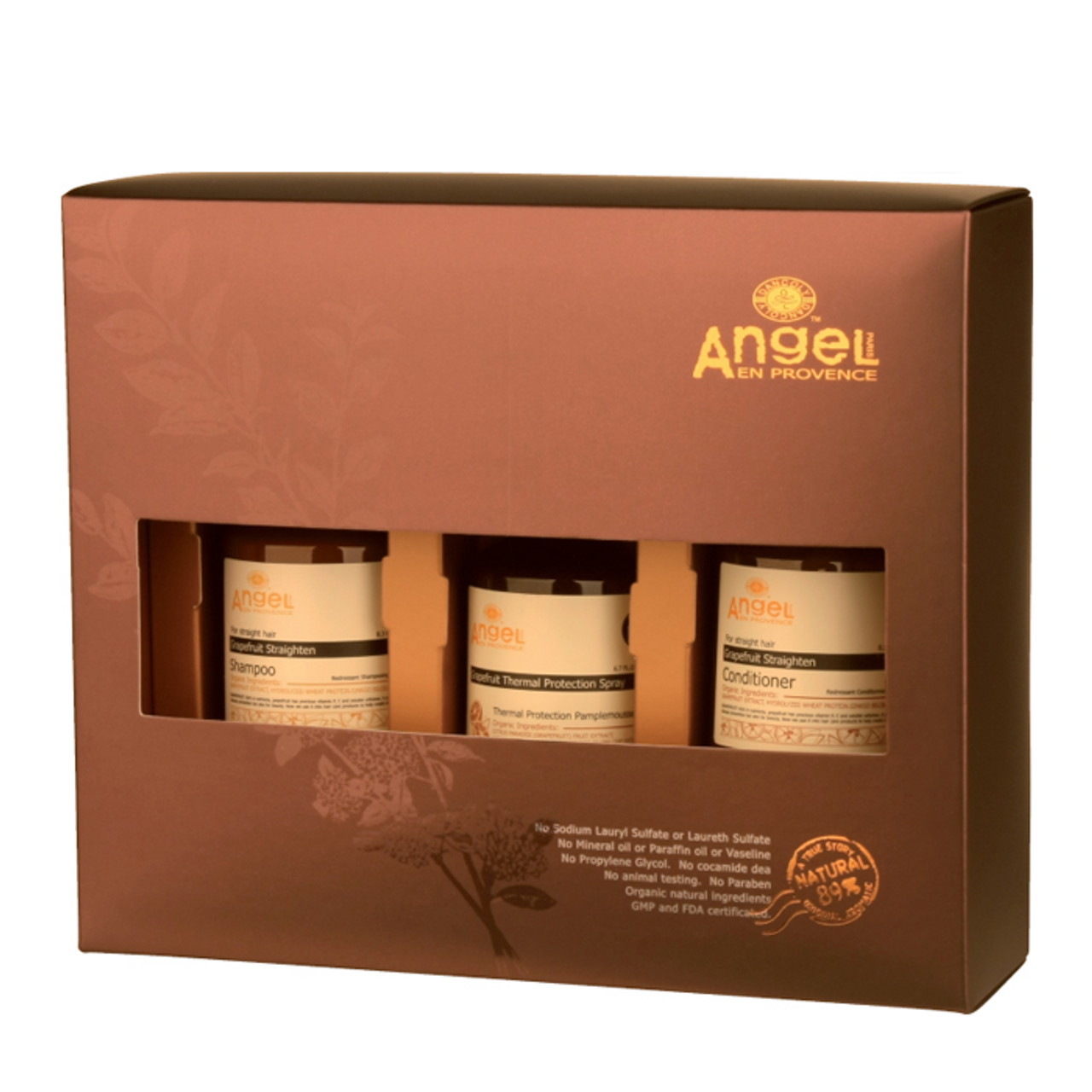 Angel En Provence Grapefruit for Straight Hair Gift Pack