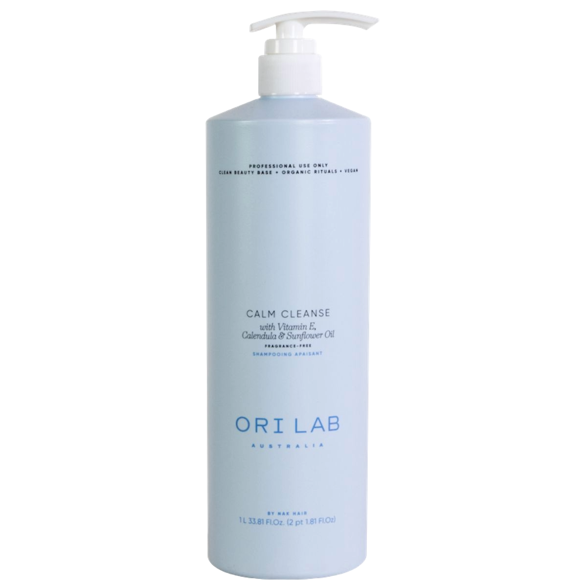 ORI Lab by NAK Hair Calm Cleanse 1 Litre