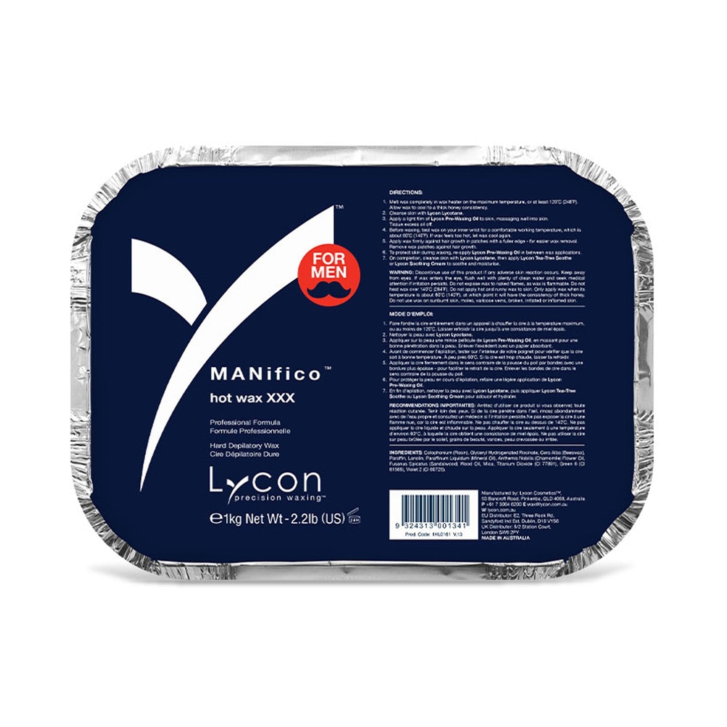 Lycon MANifico Men's Hot Wax 1kg
