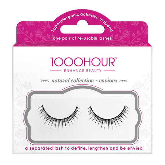 1000 Hour Natural Collection - Envious #513 Re-Useable Lashes 1 Pair