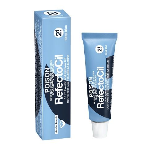 RefectoCil Eyelash Brow Tint Colour No. 2.1 Deep Blue 15ml