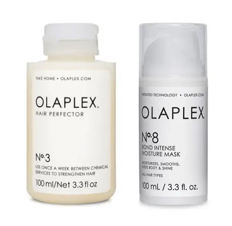 Olaplex No.3 Hair Perfector and No.8 Bond Intense Moisture Mask 100ml Bundle