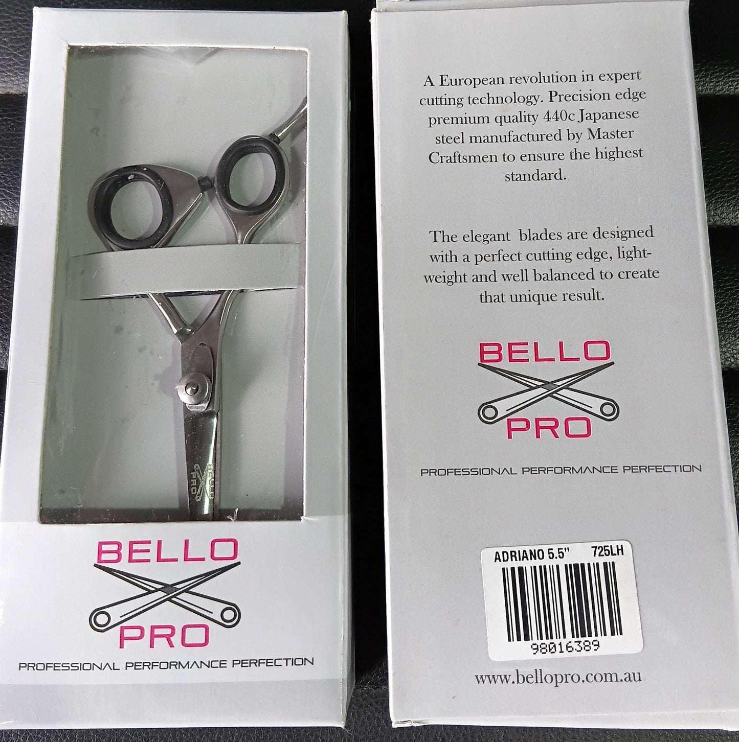 Bello Pro Adriano 5.5" Japanese Scissors 725LH