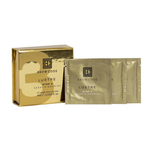 Brow Code Lustre Step 3 Single Use Sachets 20x 1ml
