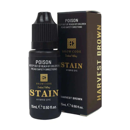 Brow Code Stain Hybrid Brow Dye Harvest Brown 15ml