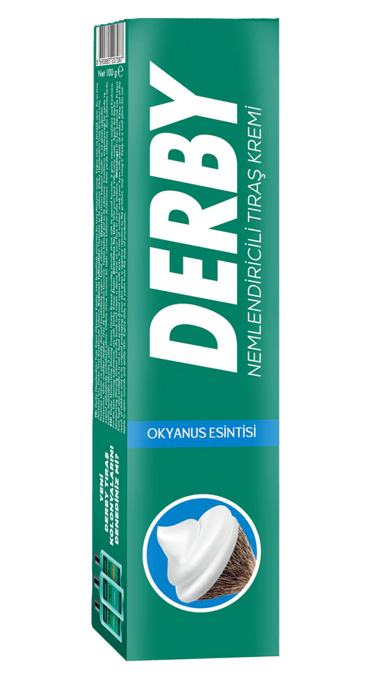 Derby Professional Turkish Shaving Cream Tube 100g - Ocean Scent