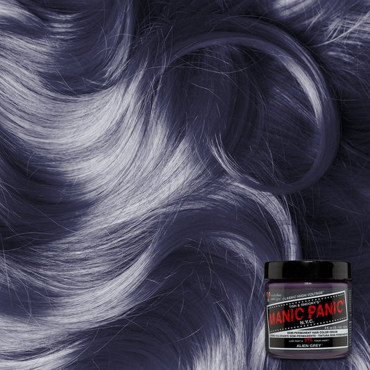 Manic Panic Alien Grey 118ml High Voltage Classic Cream Formula Hair Color