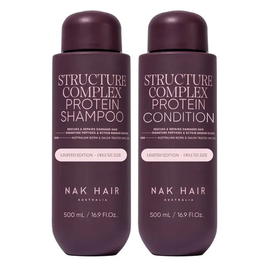 NAK Signature Structure Complex Shampoo and Conditioner 500ml Duo