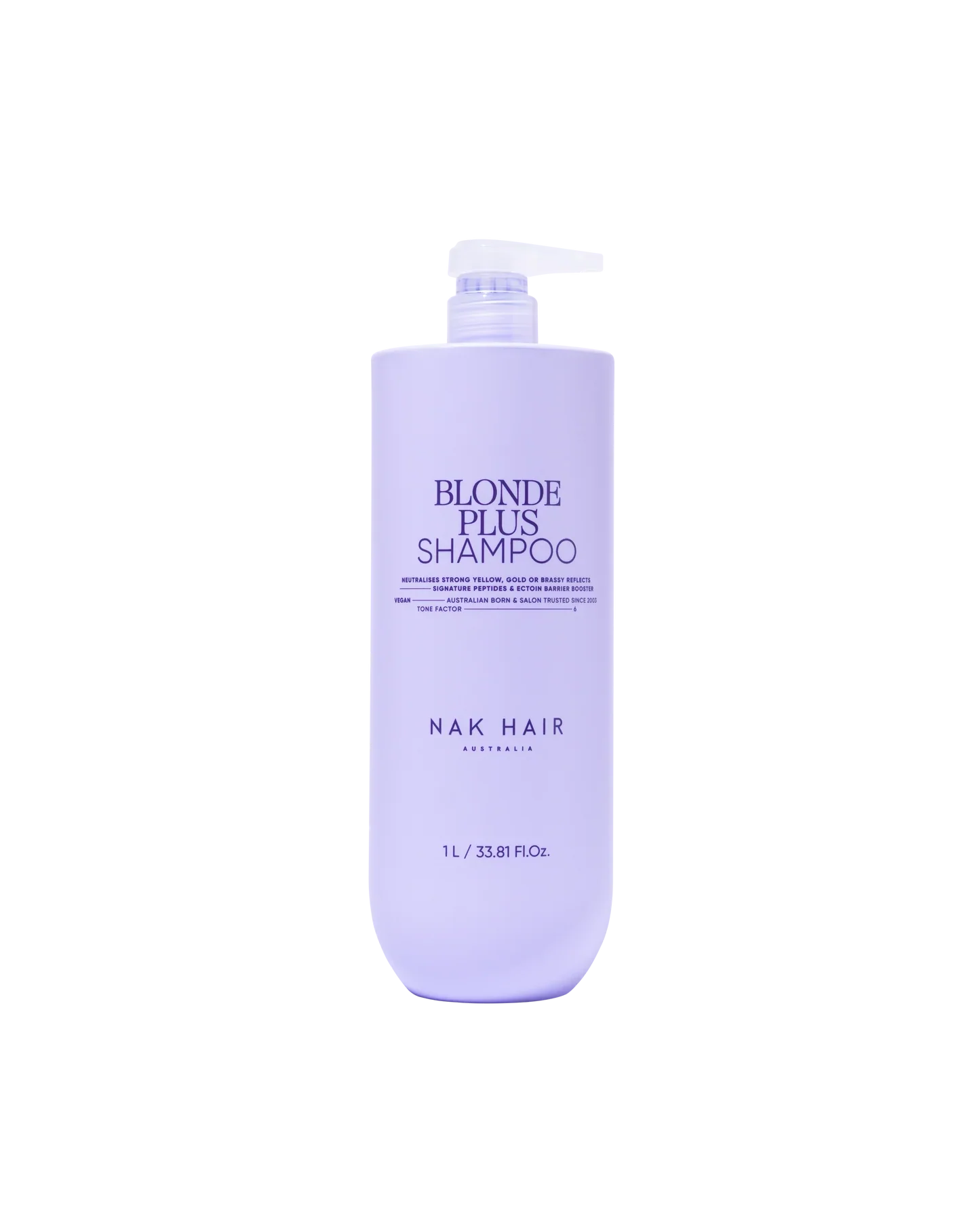 NAK Signature Blonde Plus Shampoo 1L