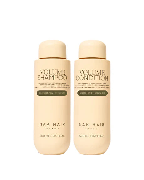 NAK Signature Volume Shampoo and Conditioner 500ml Duo