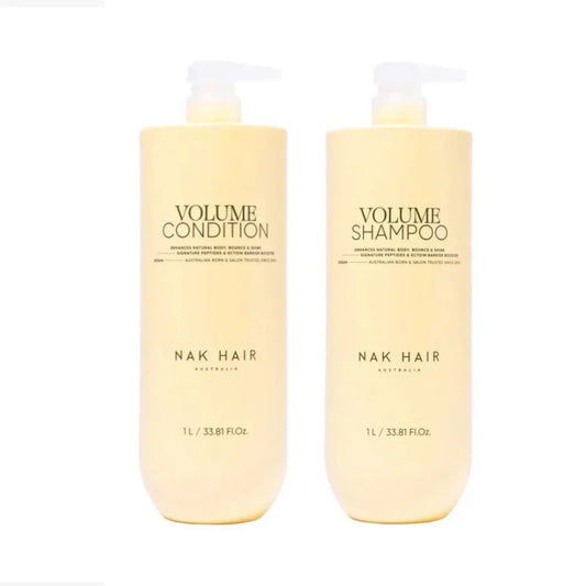 NAK Signature Volume Shampoo and Conditioner 1L Duo
