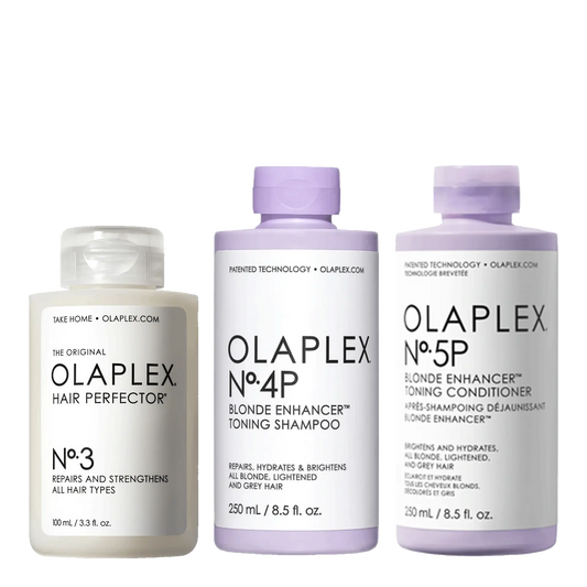 Olaplex Blonde and Grey Hair Strengthening Bundle