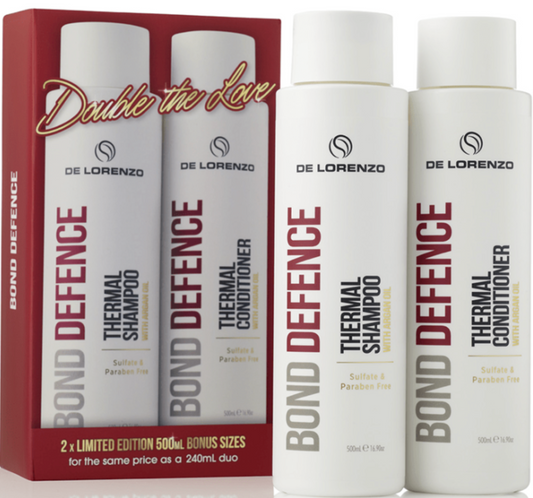 De Lorenzo Bond Defence 500ml Shampoo & Conditioner Duo