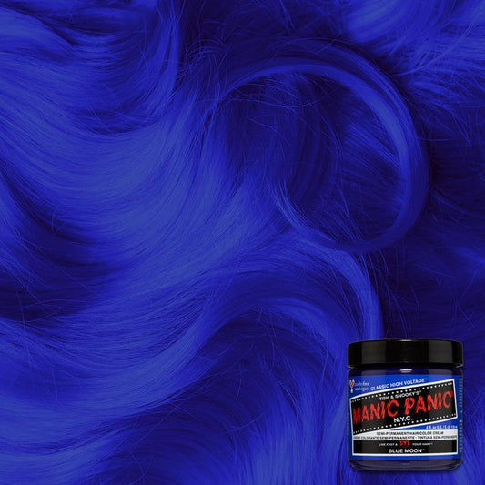 Manic Panic Blue Moon 118ml High Voltage Classic Cream Formula Hair Color
