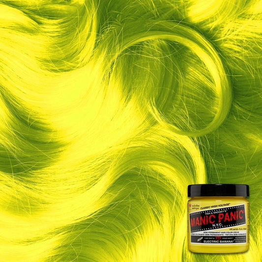 Manic Panic Electric Banana 118ml High Voltage Classic Cream Formula Hair Color