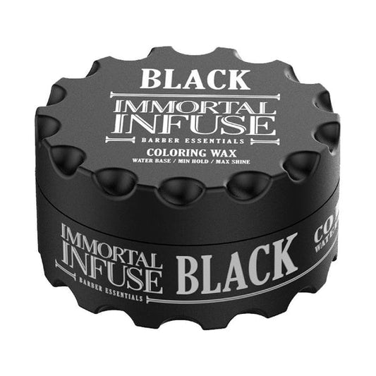 Immortal Infuse Black Colouring Hair Wax 100ml